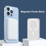 Magnetic PowerBank with smartphone – wireless charging demo